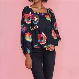 CROSBY by Mollie Burch Multicolor Blouse